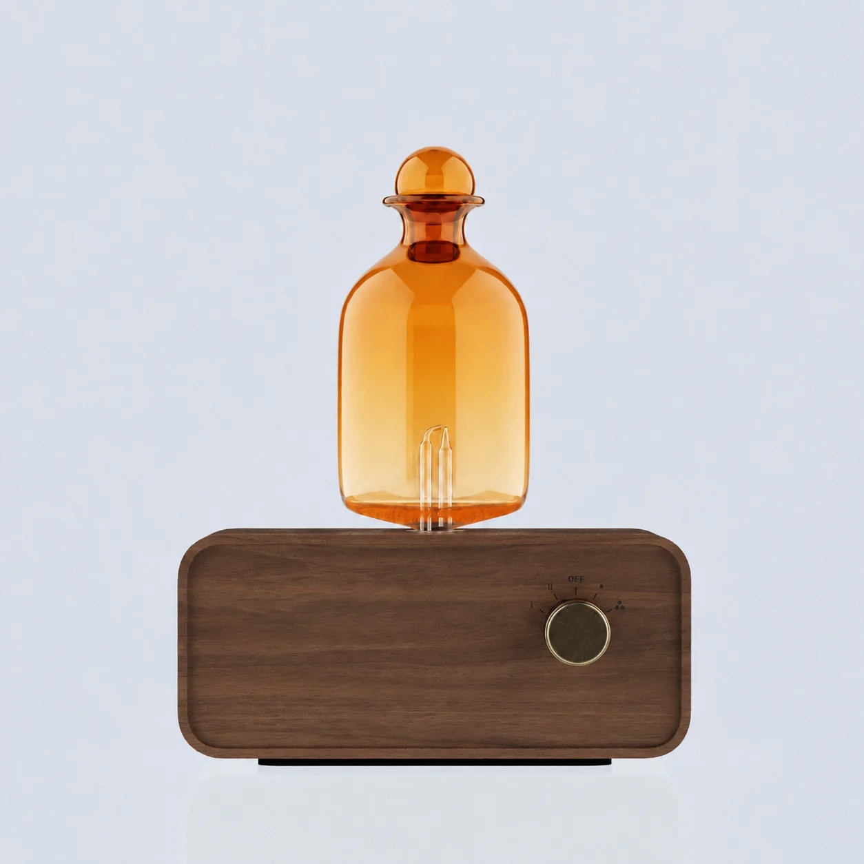 Diffuser Nebulizing Kaca Amber - Home Fragrance Oud ulasan dan harga